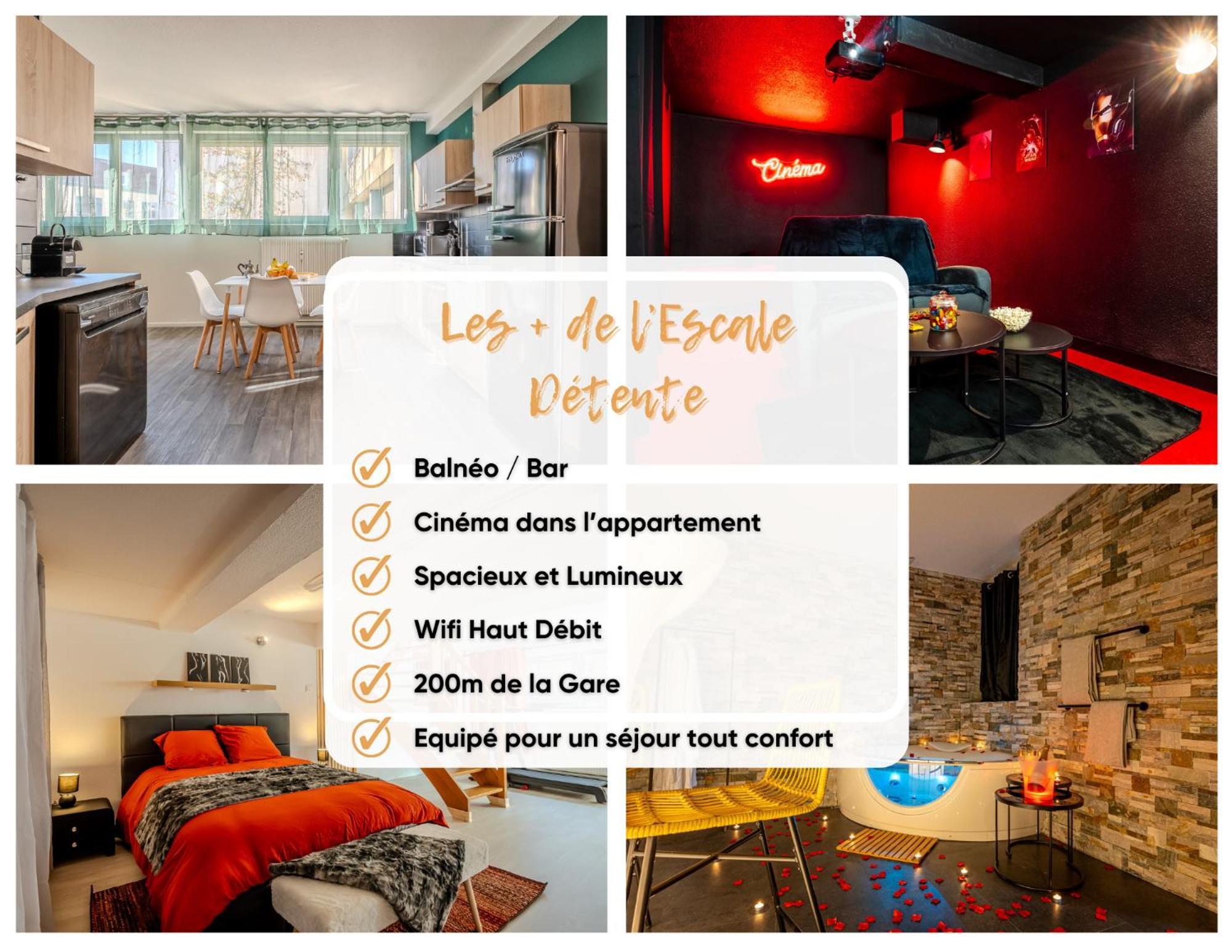Cocon Relax - Jacuzzi - Cinema Leilighet Montbéliard Eksteriør bilde
